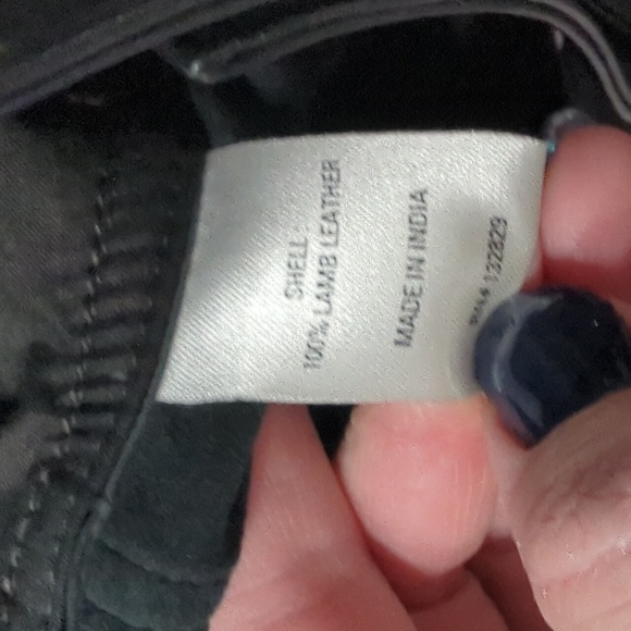 Lovers + Friends Women Lovi Leather Mini Skirt NWT Black 100% Lamb Leather Large - Picture 11 of 14